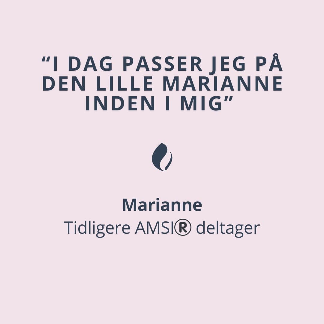 Marianne Jensen brød med den sociale arv: "I dag passer jeg på den lille Marianne inden i mig"